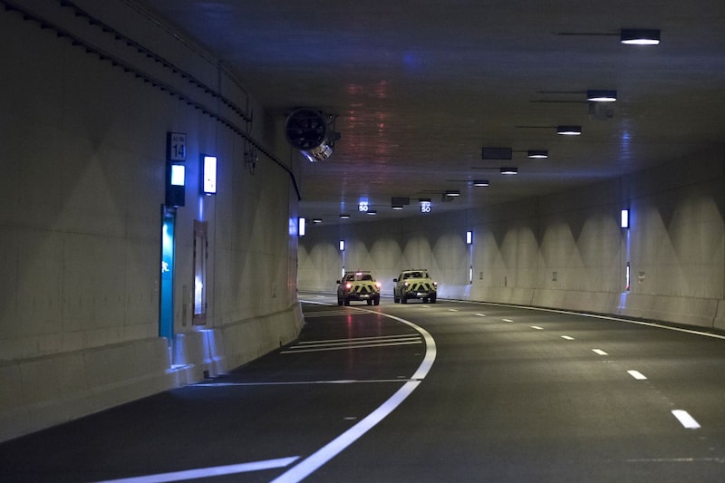 Opening A2-tunnel Maastricht (ANP)
