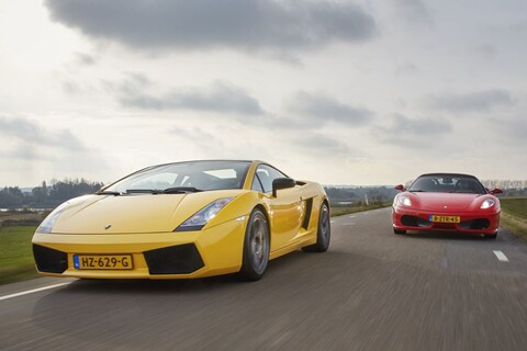 Lamborghini Gallardo SE vs. Ferrari F430 F1 Spider