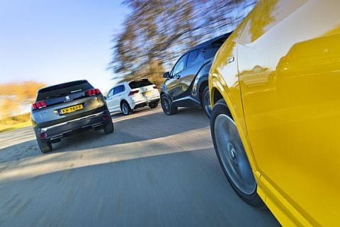 Toyota C-HR - Peugeot 3008 - Audi Q2 - Volkswagen Tiguan