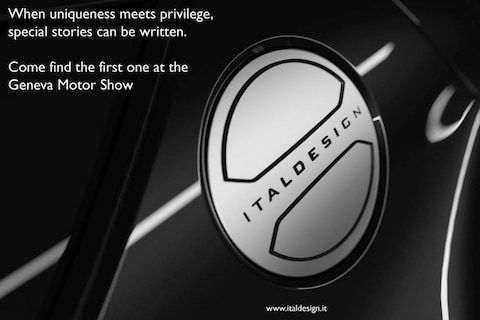 Italdesign warmt op voor Genève