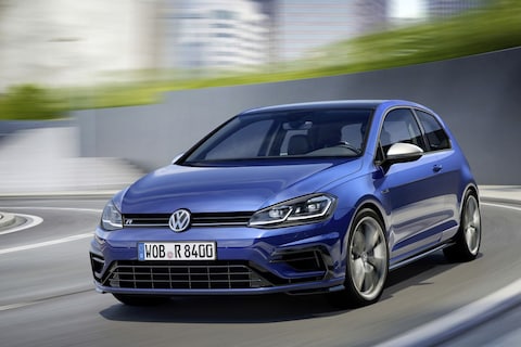 In beeld: gefacelifte Volkswagen Golf R