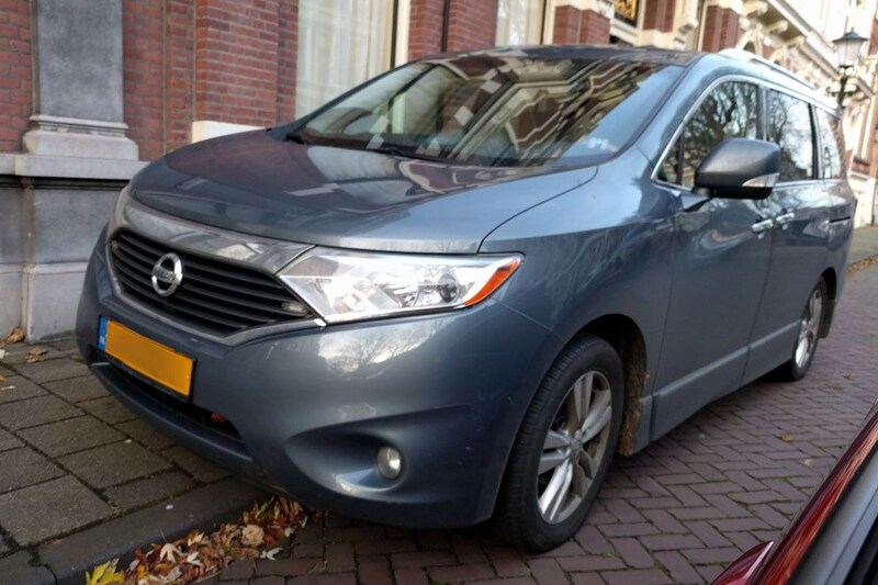 In het wild Nissan Quest