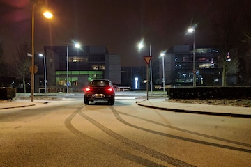 Winter sneeuw glijden gladheid glad