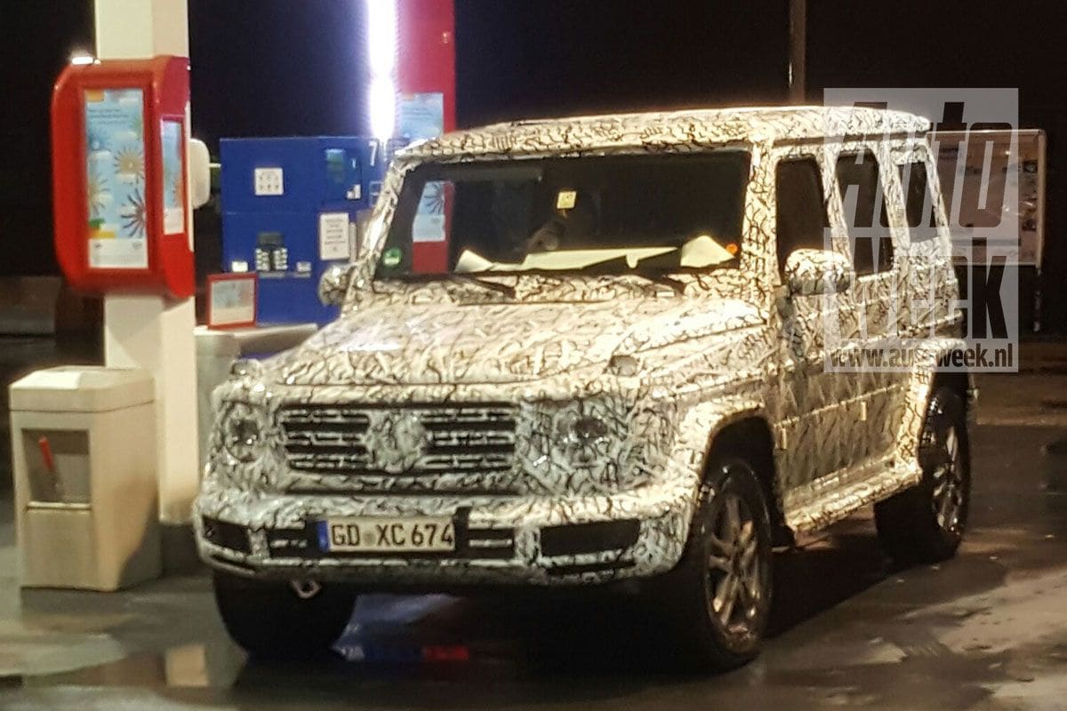 Spyshots Mercedes-Benz G-klasse