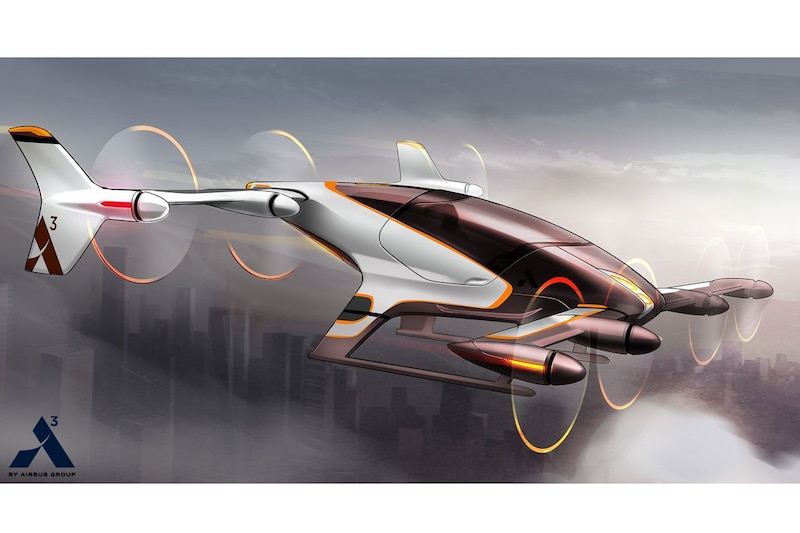 Airbus vliegende auto