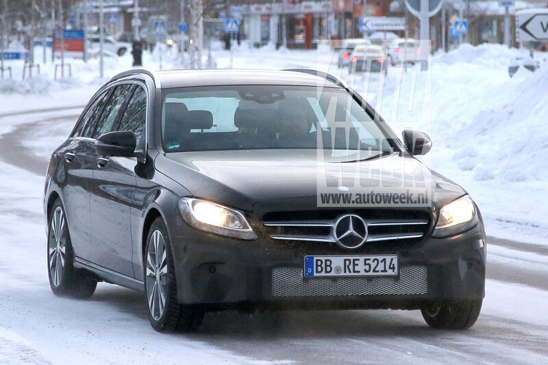 Mercedes-Benz C-klasse spyshots