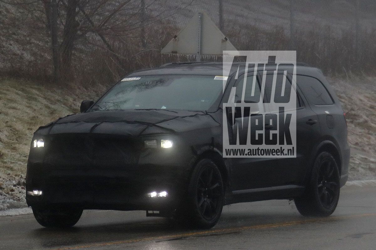 Dodge Durango SRT spyshots