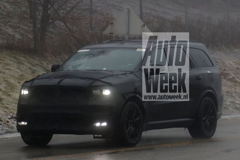 Dodge Durango SRT spyshots