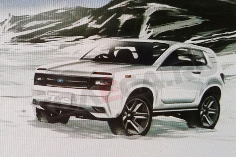 Lada 4x4 'designschets'