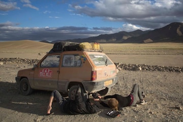fiat panda mongol rally