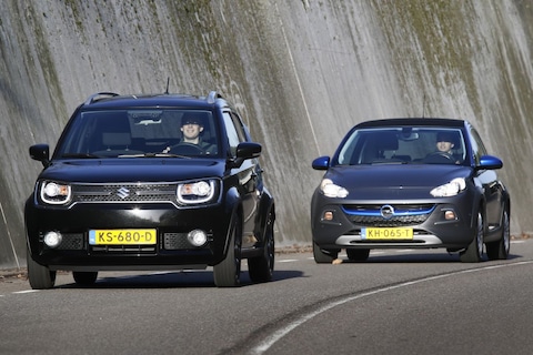 Test: Suzuki Ignis 1.2 Smart Hybrid vs. Opel Adam Rocks 1.0 Turbo
