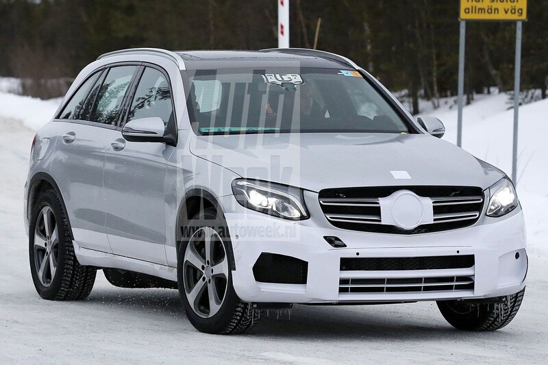Mercedes-Benz EVA spyshots