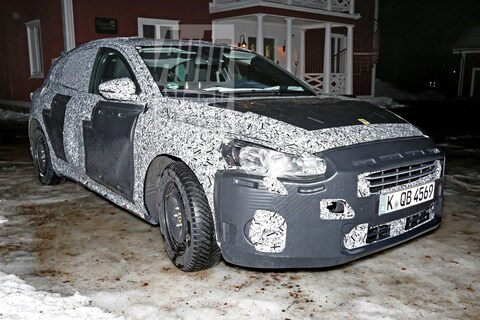 Nieuwe Ford Focus betrapt