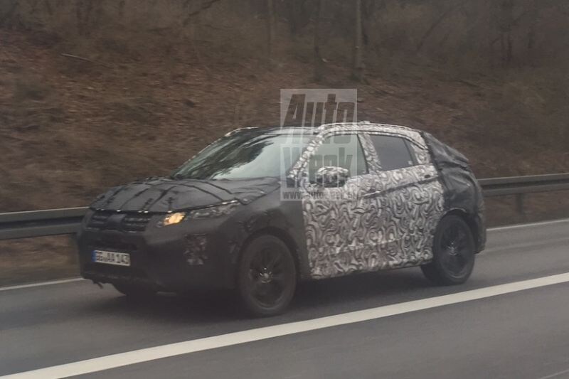 Mitsubishi Eclipse Cross spyshots