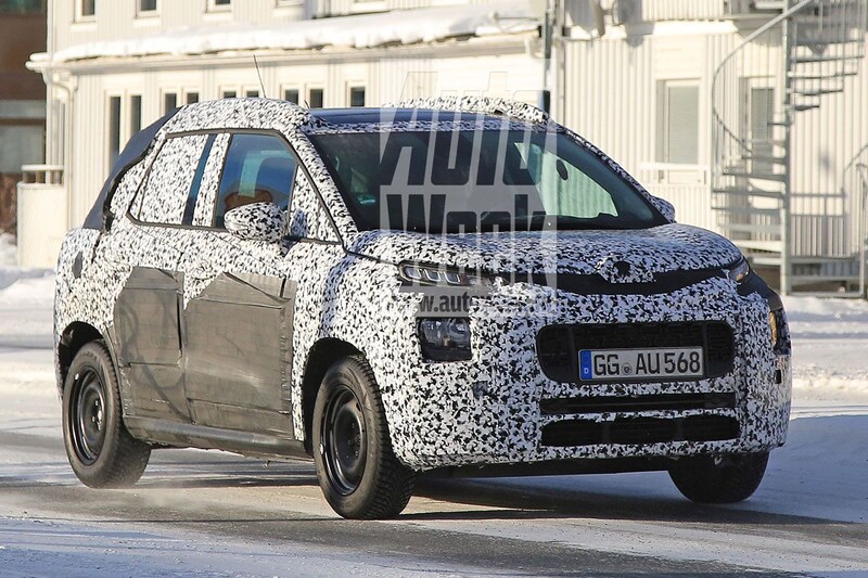 Spyshots Citroën C3 Picasso