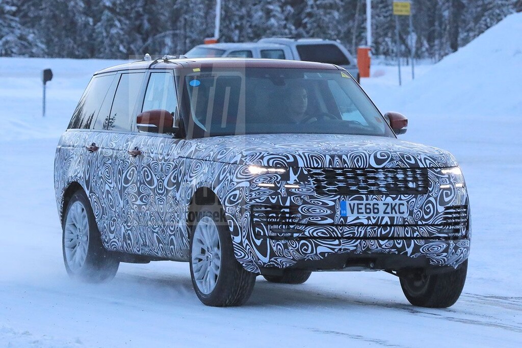 Gesnapt: facelift-Range Rover - AutoWeek