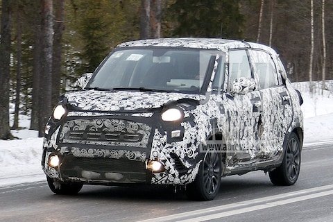 Gesnapt: gefacelifte Fiat 500L