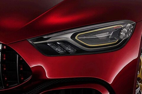 Koplamp Mercedes-AMG GT Concept in beeld