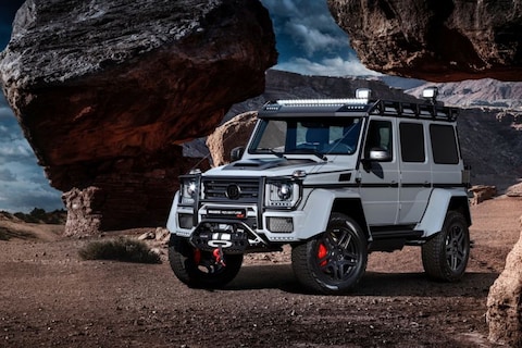Brabus gaat los op Mercedes G 500 4x4²