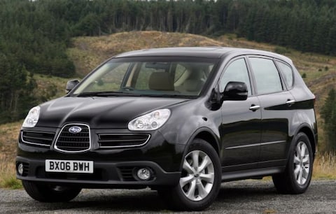 Bij de Subaru B9 Tribeca leek het alsof de grille verkeerd om was gemonteerd