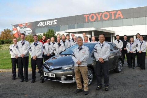 Toyota investeert fors in Britse fabriek