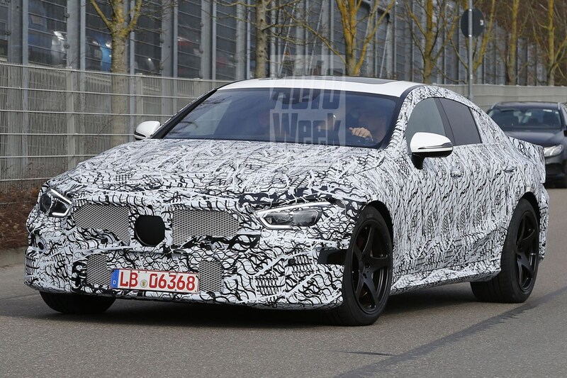Mercedes-AMG GT4 Spionage