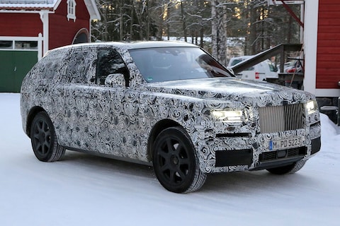 Rolls Royce Cullinan 2018 - Spionage