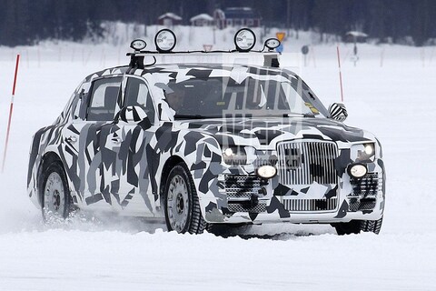 Gekloonde Rolls-Royce gesnapt