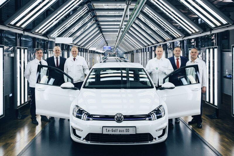 Volkswagen e-Golf Dresden