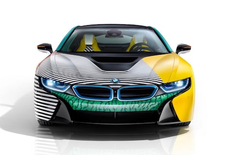 Kleurrijke types: BMW i3 en i8 door Lapo Elkann