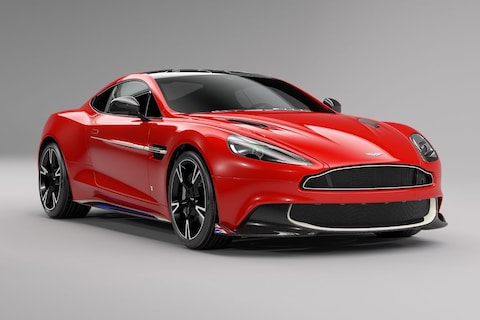 Aston Martin Vanquish knipoogt naar luchtmacht