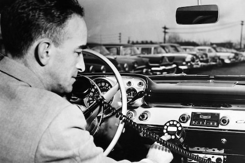 Afgestoft: autotelefoon