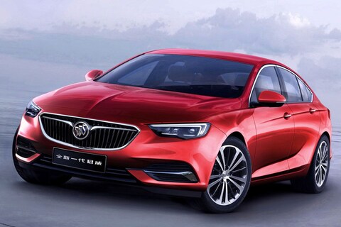 Buick Regal met uitstekende kont
