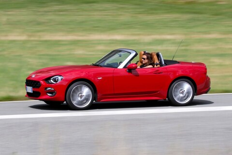 Reportage: per Fiat 124 Spider naar het zuiden