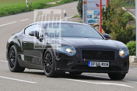 Nieuwe Bentley Continental GT gesnapt