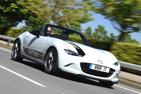 Britse BBR traint Mazda MX-5 af