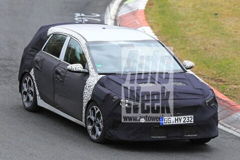 Nieuwe Kia Cee'd gesnapt