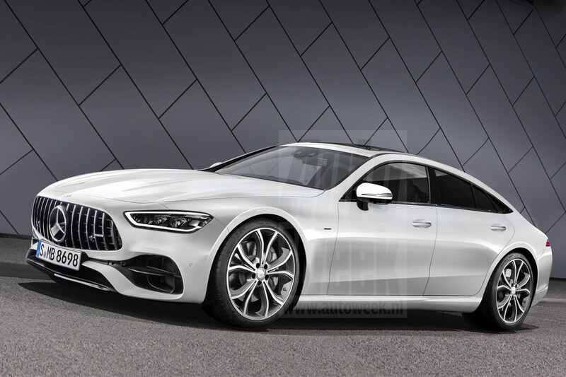 Mercedes-AMG GT4 render blik to the future