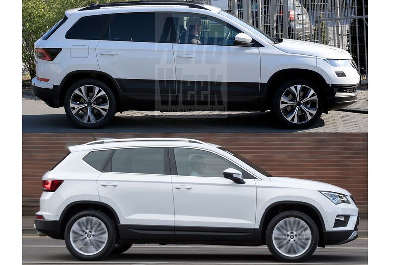 Skoda Yeti Karoq spyshots