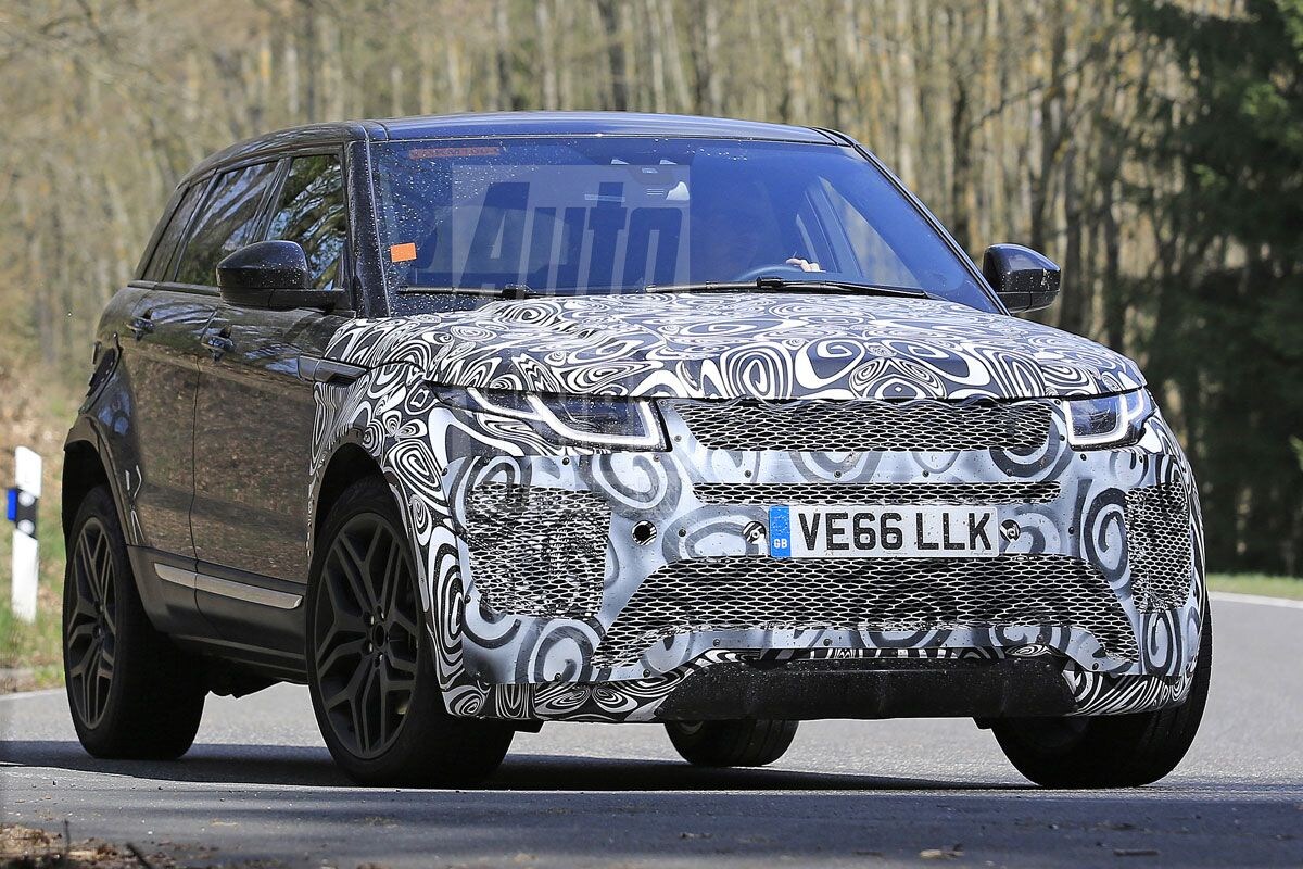 Spyshots Land Rover Range Rover Evoque