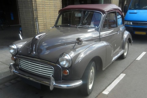 In het wild: Morris Minor 1000 Convertible (1966)