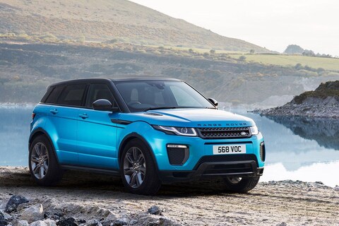 Land Rover past gamma Range Rover Evoque aan