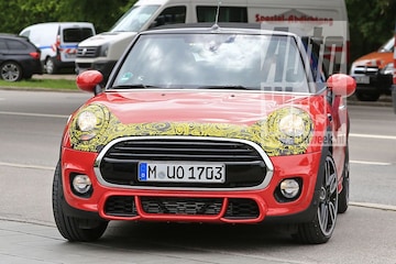 Mini Cabrio facelift spyshots