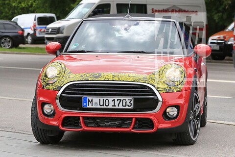 Mini Cabrio in gefacelifte vorm gesnapt