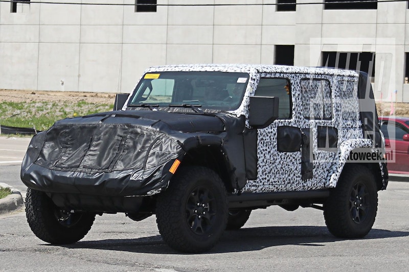 Jeep Wrangler Spyshots