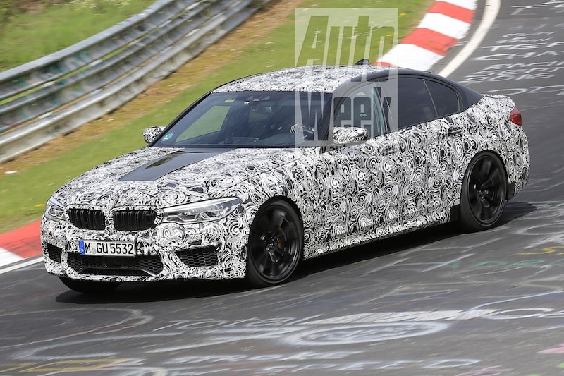 BMW M5 spyshots