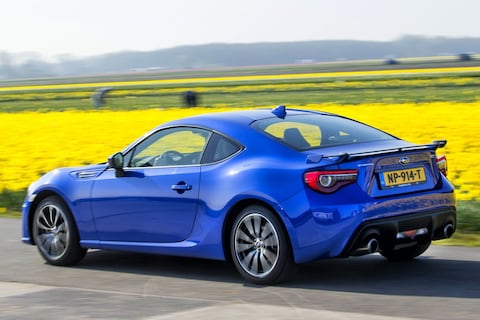 Subaru BRZ uit productie