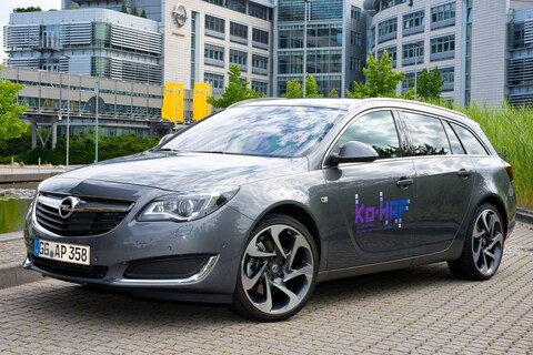 Autonome Opel onderweg