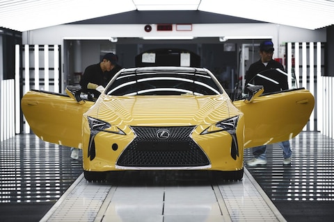 Productie Lexus LC voor Europa van start
