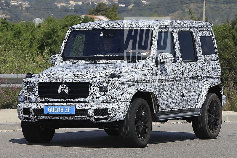 Spyshots Mercedes-Benz G-klasse